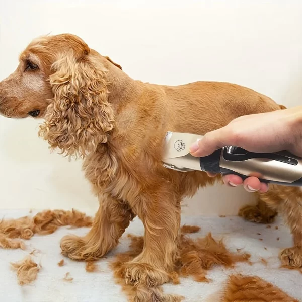 Pet Hair Trimmer Kit Electric Precision Clippers Perfect for Professional Grooming at Home, Ideal for Dogs and Cats - Image 2