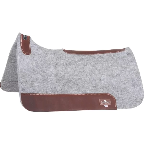 Classic Equine Blended Felt Saddle Pad, 1-inch Thick, 31-inch x 32-inch