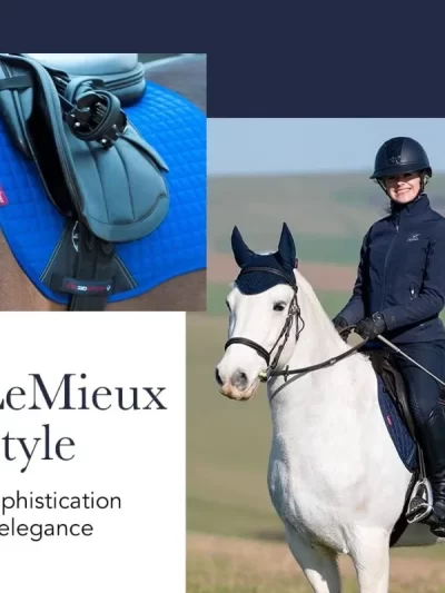 LeMieux General Purpose Suede Square Saddle Pad - English Saddle Pads for Horses - Equestrian Riding Equipment and Accessories