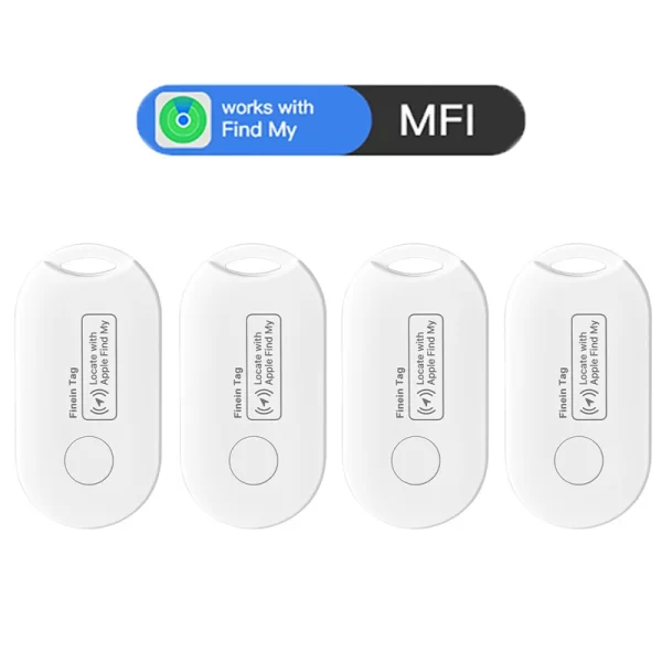 4PCS GPS Tracker Locator Bluetooth Tag Device Finders Work with Apple Find My APP Anti-Lost Smart Tracker for Key Wallet Pet Car - Image 8