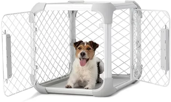 Diggs Evolv Dog Crate I Strong and Modular Design I Sturdy Playpen Paw Safe Mesh Built to Last for Puppies/Dogs - Image 6