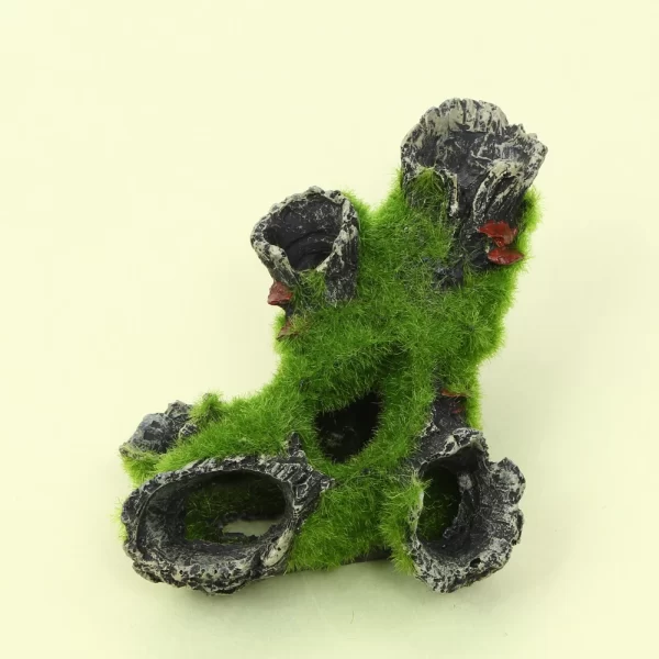 Resin Breeding Hiding Cave Ornaments Habitat Landscaping Decor Decorative Props Habitat Decor for Fish Tank Aquarium - Image 4