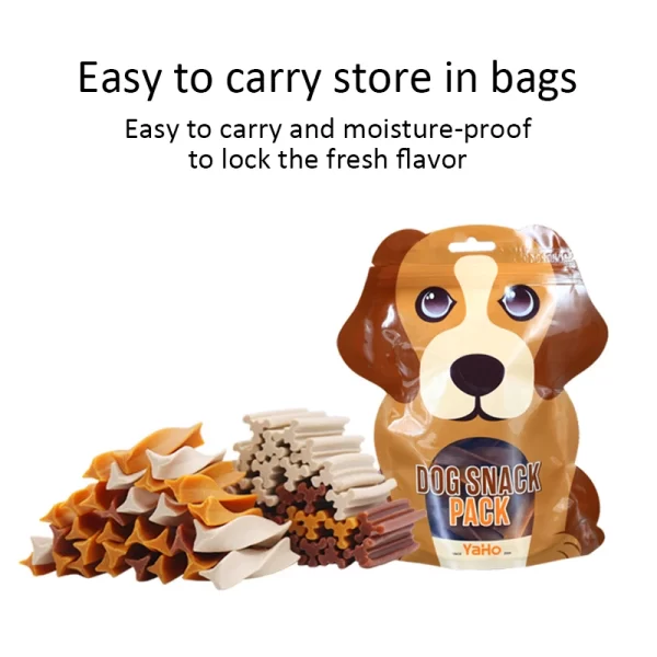 Dog Snacks Teething Stick Mixed Flavors Tooth Cleaning Bone Fresh Breath Adult Dogs Puppy Training Reward Pet Snack Food - Image 5