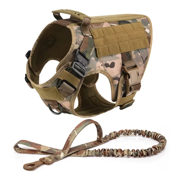 Tactical Dog Harness Leash Set for Large Dogs - Image 9