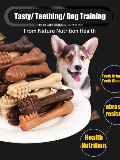 Dog Bruxism Stick Toothbrush Bone Shape Fresh Delicious Nutritious Healthy Adult Dogs Puppy Training Rewards Pet Snacks