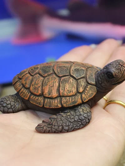 Mini Sea Turtle Model Resin Aquarium Fish Tank Home Landscape Ornaments Decoration Accessories