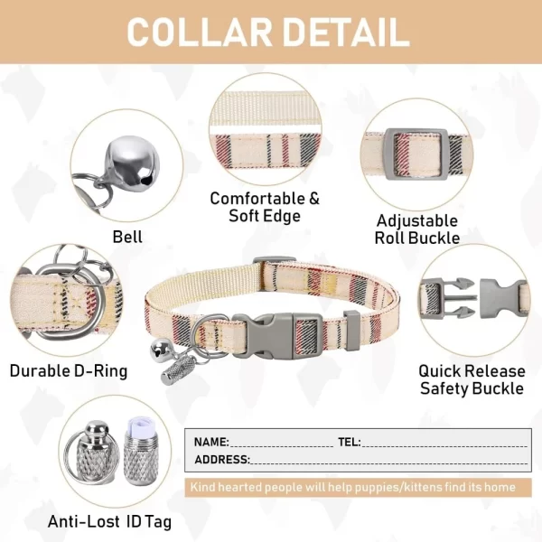 Adjustable No Pull Dog Harness Collar Leash Set Reflective Pet Vest Comfortable Breathable - Image 4