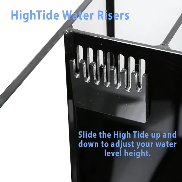 All in One - 50 Gallon Aquarium with White APS Stand with Leveling Frame - Image 8
