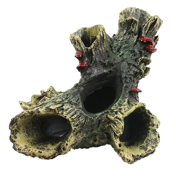 Artificial Landscape Ornament Multifunction Aquarium Hollow Log Decor Aquarium Dead Wood Decoration for Fish Tank Aquarium - Image 2