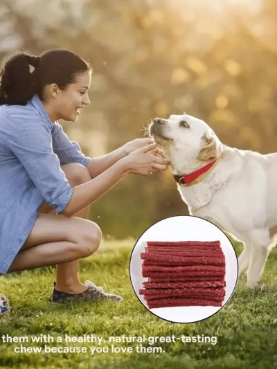 Beef Stick, All Natural Ingredients, Natural Dog Treats, Healthy, Easily Digestible