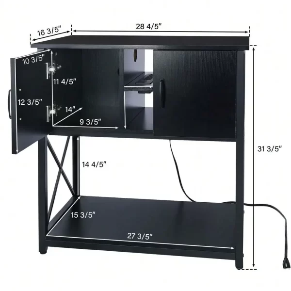 Aquarium Stand with Cabinet,  Fish Tank Stand - Image 4