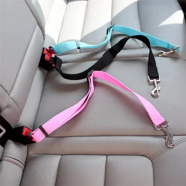 Dog/Cat Car Seat Belt Safety Protector Travel - Image 2