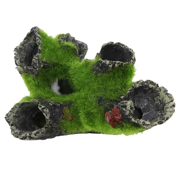 Resin Breeding Hiding Cave Ornaments Habitat Landscaping Decor Decorative Props Habitat Decor for Fish Tank Aquarium - Image 3