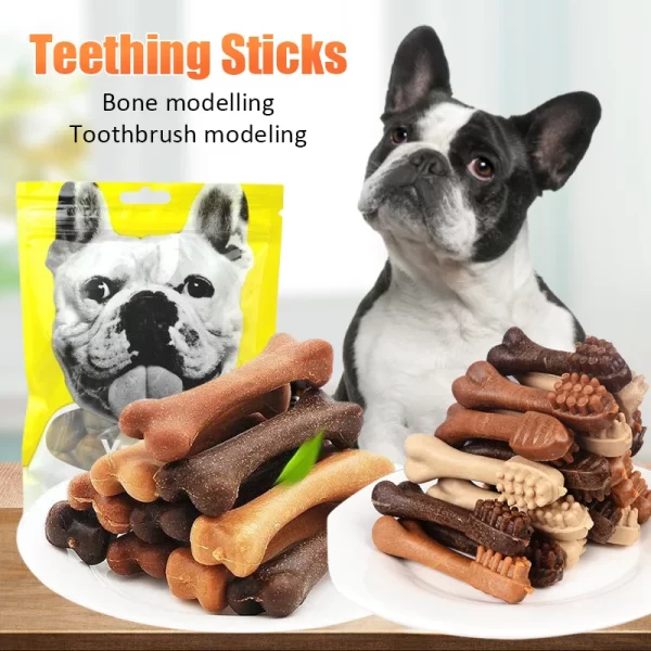 Dog Bruxism Stick Toothbrush Bone Shape Fresh Delicious Nutritious Healthy Adult Dogs Puppy Training Rewards Pet Snacks - Image 2