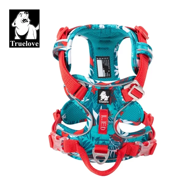 Truelove Pet Dog Harness Camouflage Reflective Nylon Special Edition and Upgrade Version Easy to Adjust - Image 2