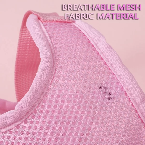Cute Butterfly, Breathable Dog Harness Set for Small Dogs Cat Puppy Chest Vest Leash - Image 4