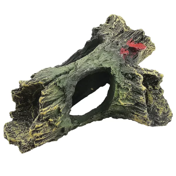 Artificial Landscape Ornament Multifunction Aquarium Hollow Log Decor Non-toxic Resin Fish Hiding Cave for Fish Tank Aquarium - Image 9