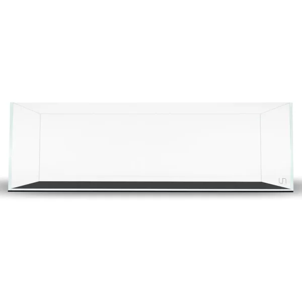Ultra Clear Rimless Aquarium - Low Iron Glass Fish Tank with 45° Mitered Edges, 5mm-15mm Thick, Leveling Mat Included