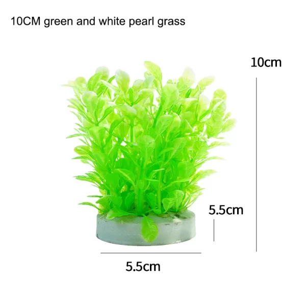 Creative Artificial Underwater Plants Aquarium Fish Tank Aquatic Fake Shrub Green Water Grass Viewing Simulation Decoration - Image 4
