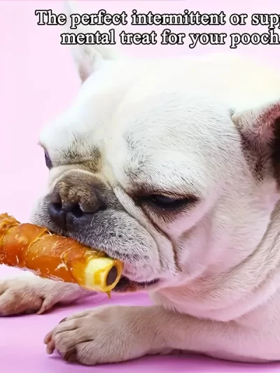 Chicken Wrapped Cowhide Stick, Meat Dog Snacks, Made From Chicken Meat And Beef Skin, Beef Filling
