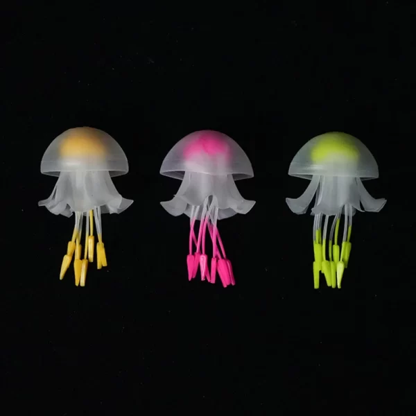 Fish Tank Landscaping Decoration Aquarium Accessories Aquarium Decoration Glowing Silicone Fake Jellyfish Artificial Ornaments - Image 5