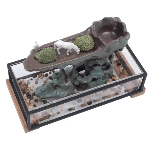 Desktop Fountain With Fish Tank - Image 4