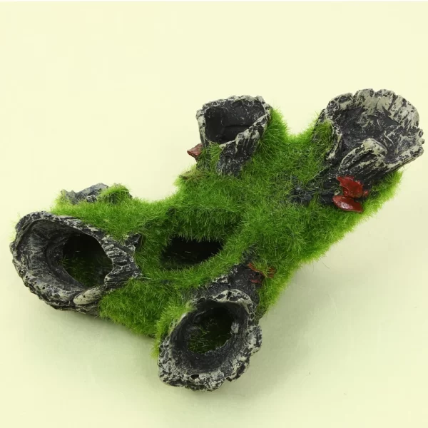 Resin Breeding Hiding Cave Ornaments Habitat Landscaping Decor Decorative Props Habitat Decor for Fish Tank Aquarium - Image 2