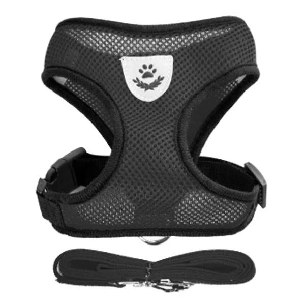 Dog Harness for Small Dogs Adjustable Pet Harness And Leash Set Breathable Vest - Image 6