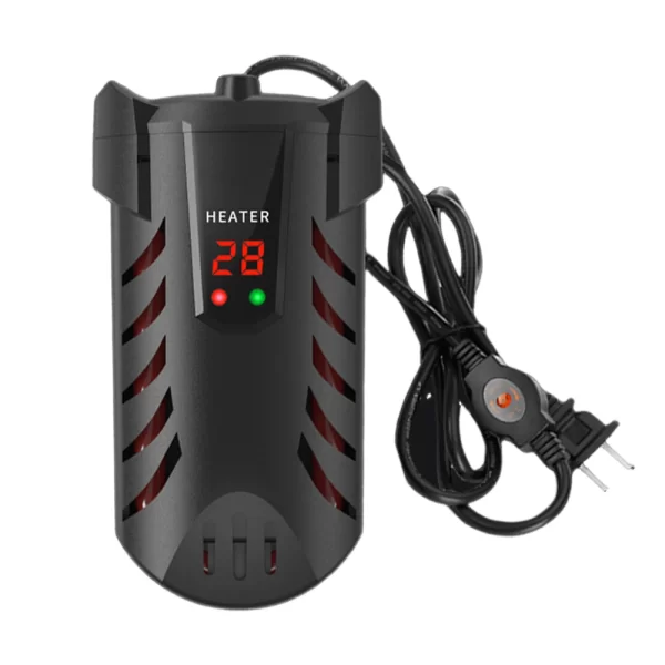 Aquarium Water Heater with Suction Cup Fish Tank Explosion-Proof Heating Rod Dual Probe Temperature Adjustment - Image 7