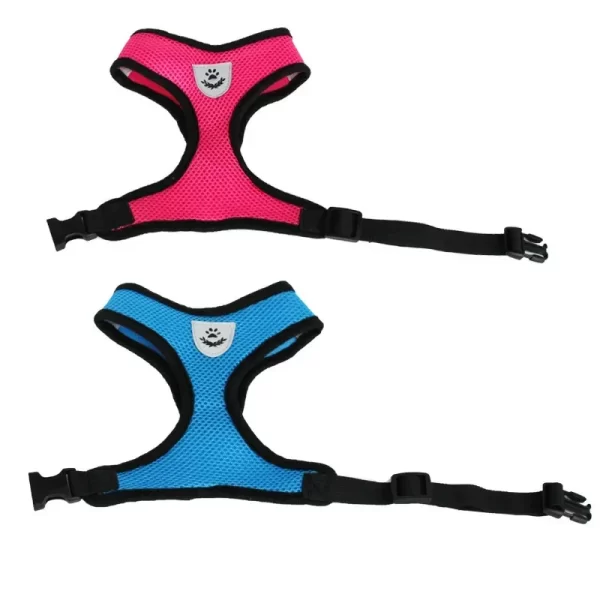 Dog/Cat Adjustable Harness Vest Walking Lead Leash For Puppy's Dogs Cats Polyester Harness For Small, Medium Dog and Cats - Image 4