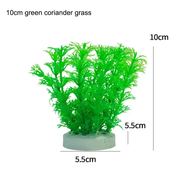Creative Artificial Underwater Plants Aquarium Fish Tank Aquatic Fake Shrub Green Water Grass Viewing Simulation Decoration - Image 3
