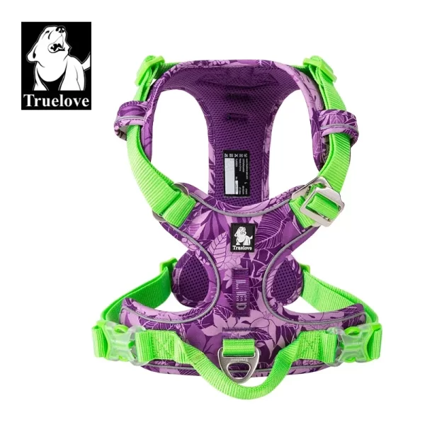 Truelove Pet Dog Harness Camouflage Reflective Nylon Special Edition and Upgrade Version Easy to Adjust - Image 3