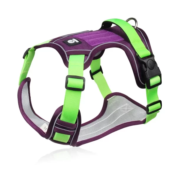 Dog Harness Reflective Medium/Large Dogs Tactical Vest Waterproof Oxford Cloth - Image 10