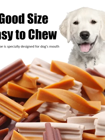 Dog Snacks Teething Stick Mixed Flavors Tooth Cleaning Bone Fresh Breath Adult Dogs Puppy Training Reward Pet Snack Food