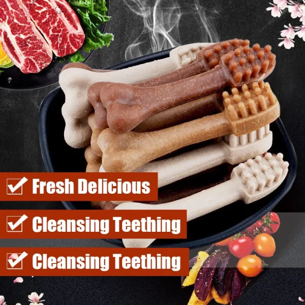 Dog Bruxism Stick Toothbrush Bone Shape Fresh Delicious Nutritious Healthy Adult Dogs Puppy Training Rewards Pet Snacks - Image 4