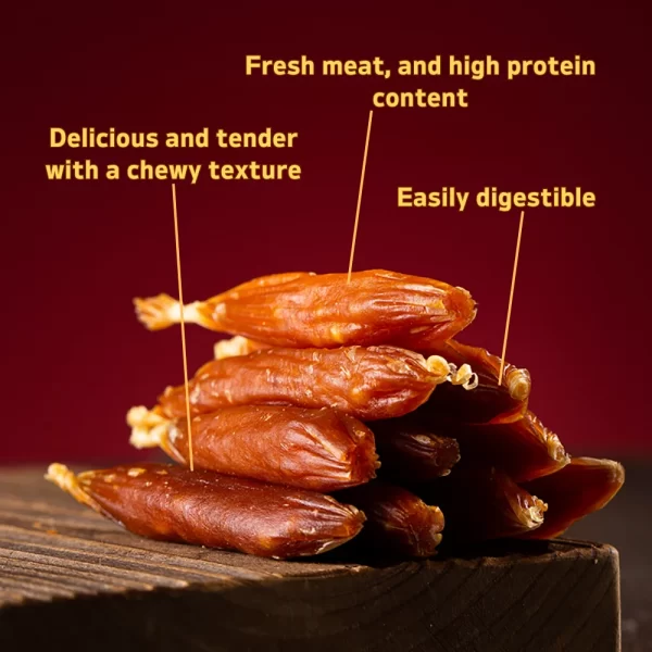 Beef Sausage, All Natural Ingredients, Natural Dog Treats, Healthy, Easily Digestible - Image 3
