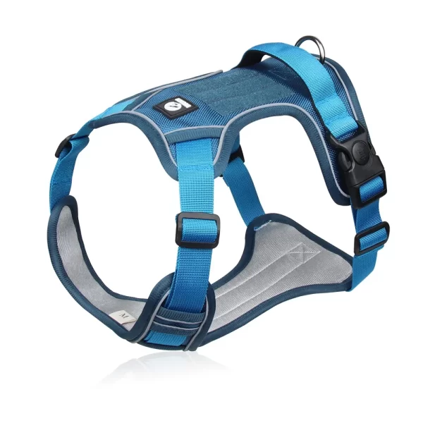 Dog Harness Reflective Medium/Large Dogs Tactical Vest Waterproof Oxford Cloth - Image 9